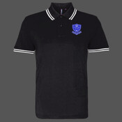 AQ011   Men's classic fit tipped polo